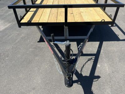 New UT61435 TEXAS TRAILERS 6'4" X 14' UTILITY TRAILER