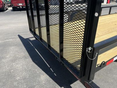 New UT61435 TEXAS TRAILERS 6'4" X 14' UTILITY TRAILER