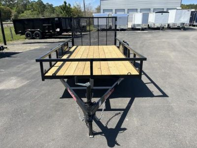 New UT61435 TEXAS TRAILERS 6'4" X 14' UTILITY TRAILER