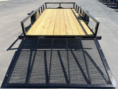 New UT61435 TEXAS TRAILERS 6'4" X 14' UTILITY TRAILER