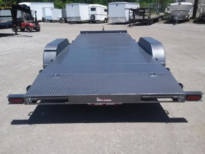 New CH2010 TEXAS TRAILERS 6'10" X 20' CAR HAULER W/ CUSTOM OPTIONS