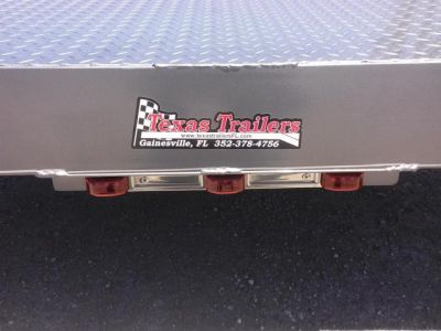 New CH2010 TEXAS TRAILERS 6'10" X 20' CAR HAULER W/ CUSTOM OPTIONS