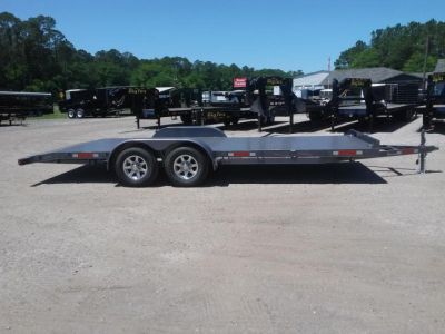 New CH2010 TEXAS TRAILERS 6'10" X 20' CAR HAULER W/ CUSTOM OPTIONS