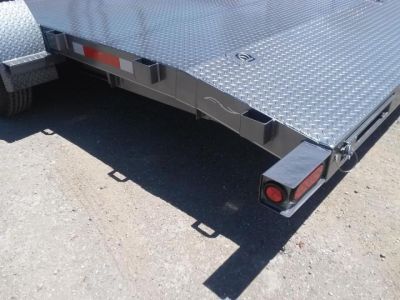 New CH2010 TEXAS TRAILERS 6'10" X 20' CAR HAULER W/ CUSTOM OPTIONS
