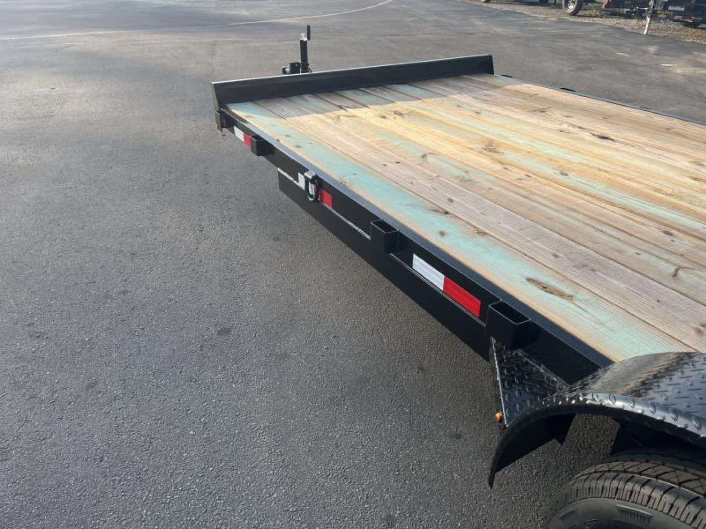 New CH1870 TEXAS TRAILERS 6'10" X 18' CAR HAULER W/ SLIDE OUT RAMPS