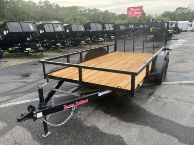 New UT61470 TEXAS TRAILERS 6'10  X 14' UTILITY TRAILER