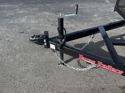 New LM61470 TEXAS TRAILERS 6'10" X 14' LAWN MAINTENANCE TRAILER