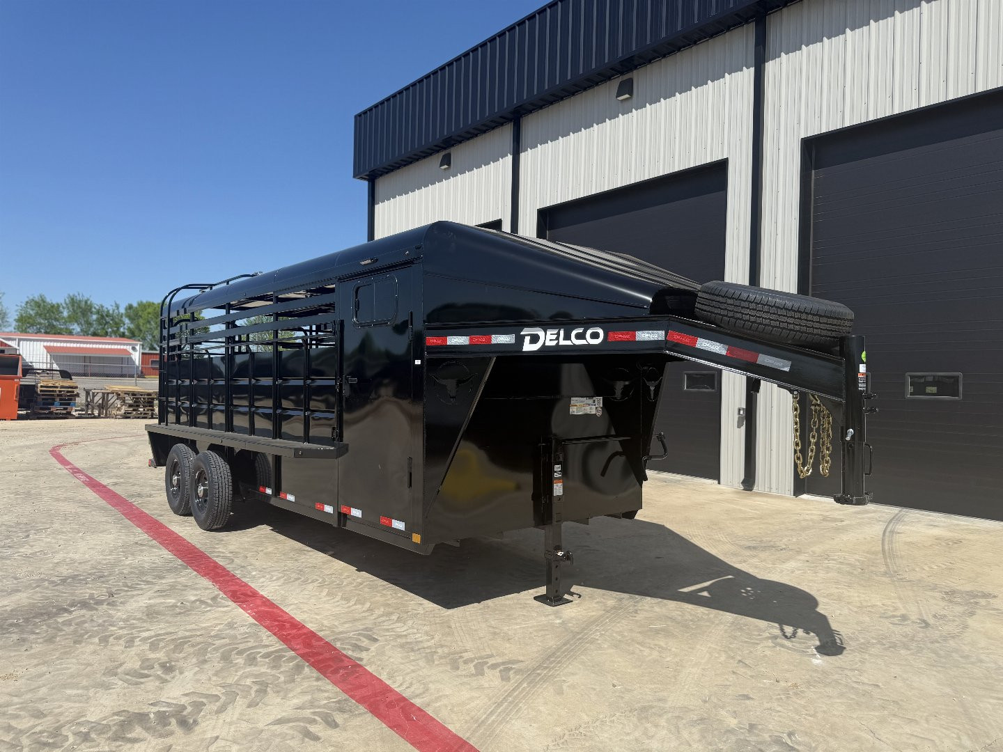 New 2025 Delco Trailers MC20 Stock / Stock Combo Trailer 39603