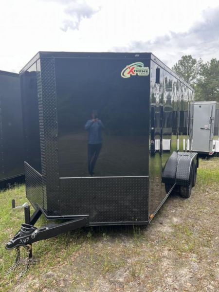 New 2026 Giddy Up USA XTREME 7X14TA Cargo / Enclosed Trailer