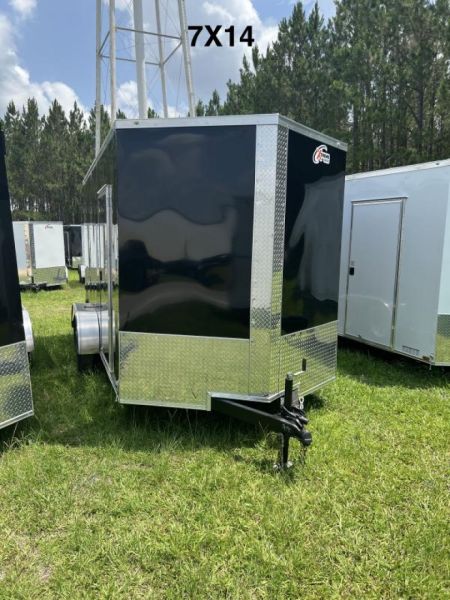 New 2026 Giddy Up USA Giddy Up 7x14 TA Cargo / Enclosed Trailer