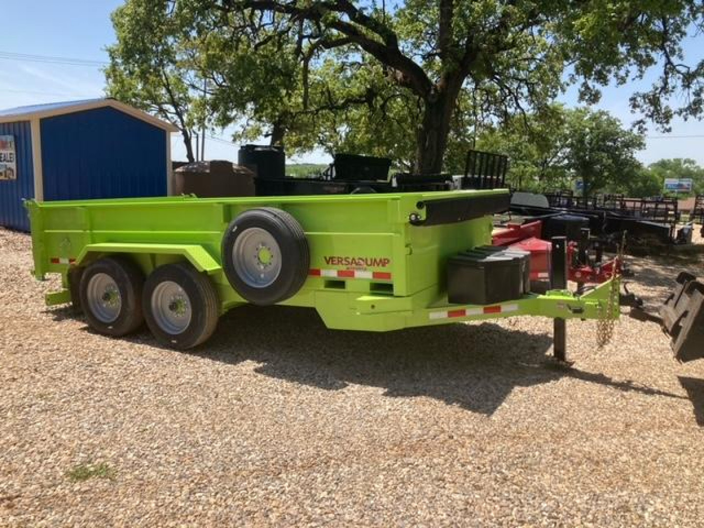 7×14 Dump Trailer