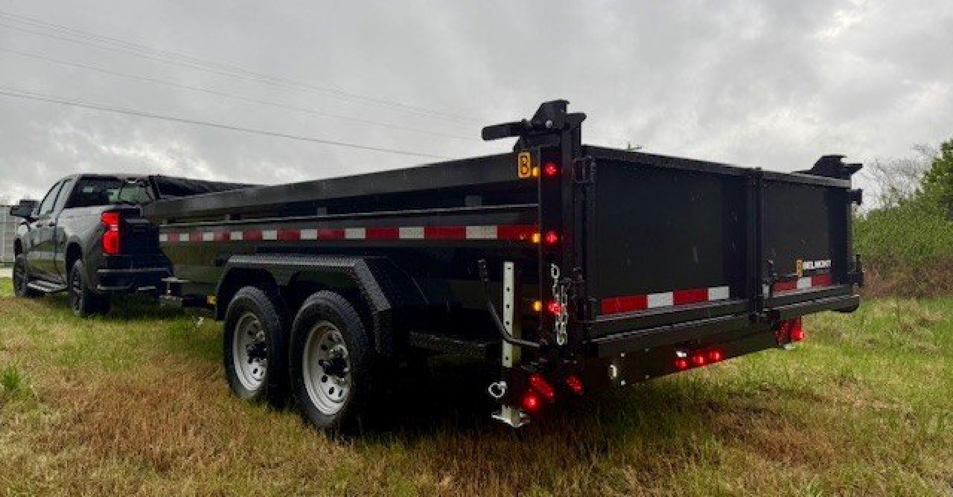 New 2025 Belmont DLX 82x16 14K Dump Trailer