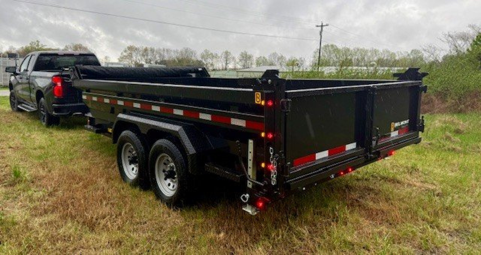 New 2025 Belmont DLX 82x16 14K Dump Trailer