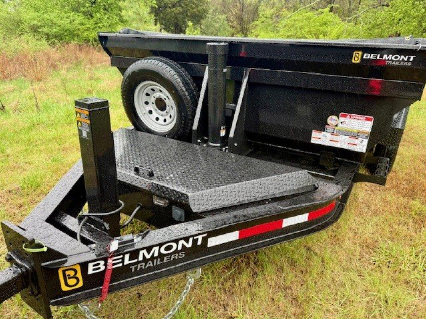New 2025 Belmont DLX 82x16 14K Dump Trailer