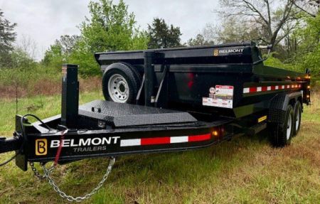 New 2025 Belmont DLX 82x16 14K Dump Trailer