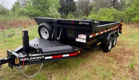 New 2025 Belmont DLX 82x16 14K Dump Trailer