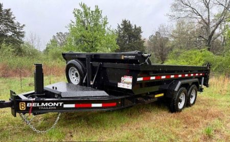 New 2025 Belmont DLX 82x16 14K Dump Trailer