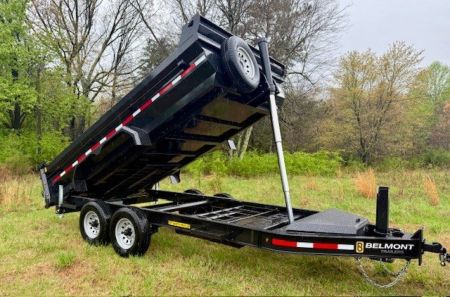 New 2025 Belmont DLX 82x16 14K Dump Trailer