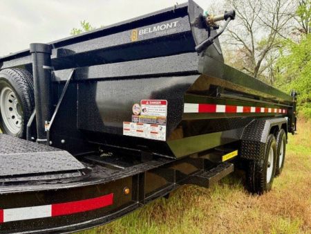 New 2025 Belmont DLX 82x16 14K Dump Trailer