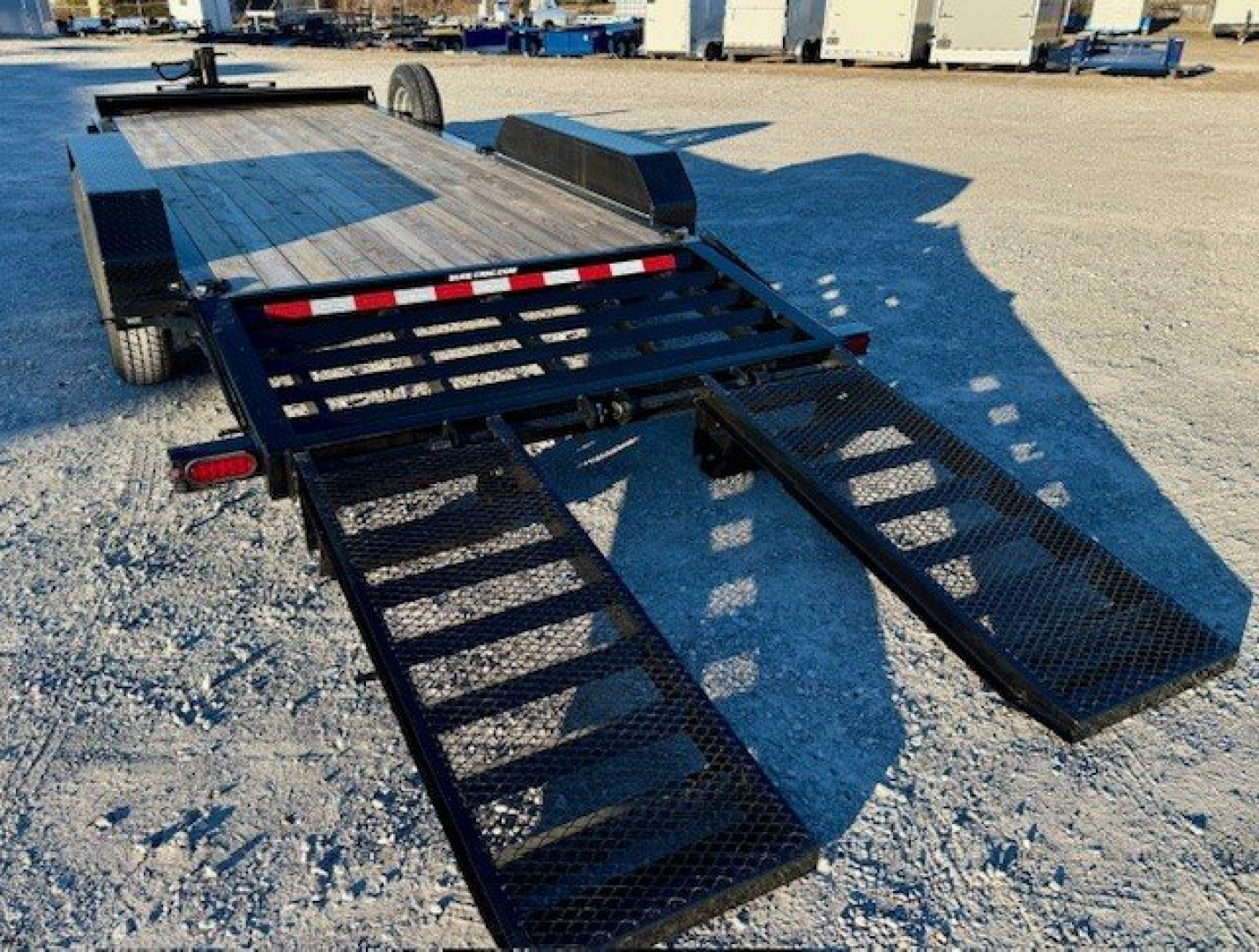 New 2025 Sure-Trac 7x18 (15+3) 15.4K Equipment Trailer