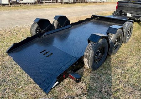 New 2025 Sure-Trac 7x14 Pro Series Drop Deck Trailer