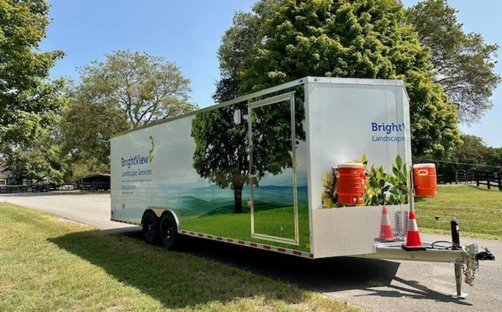 New 2025 Cell-Tech Landscape Trailer