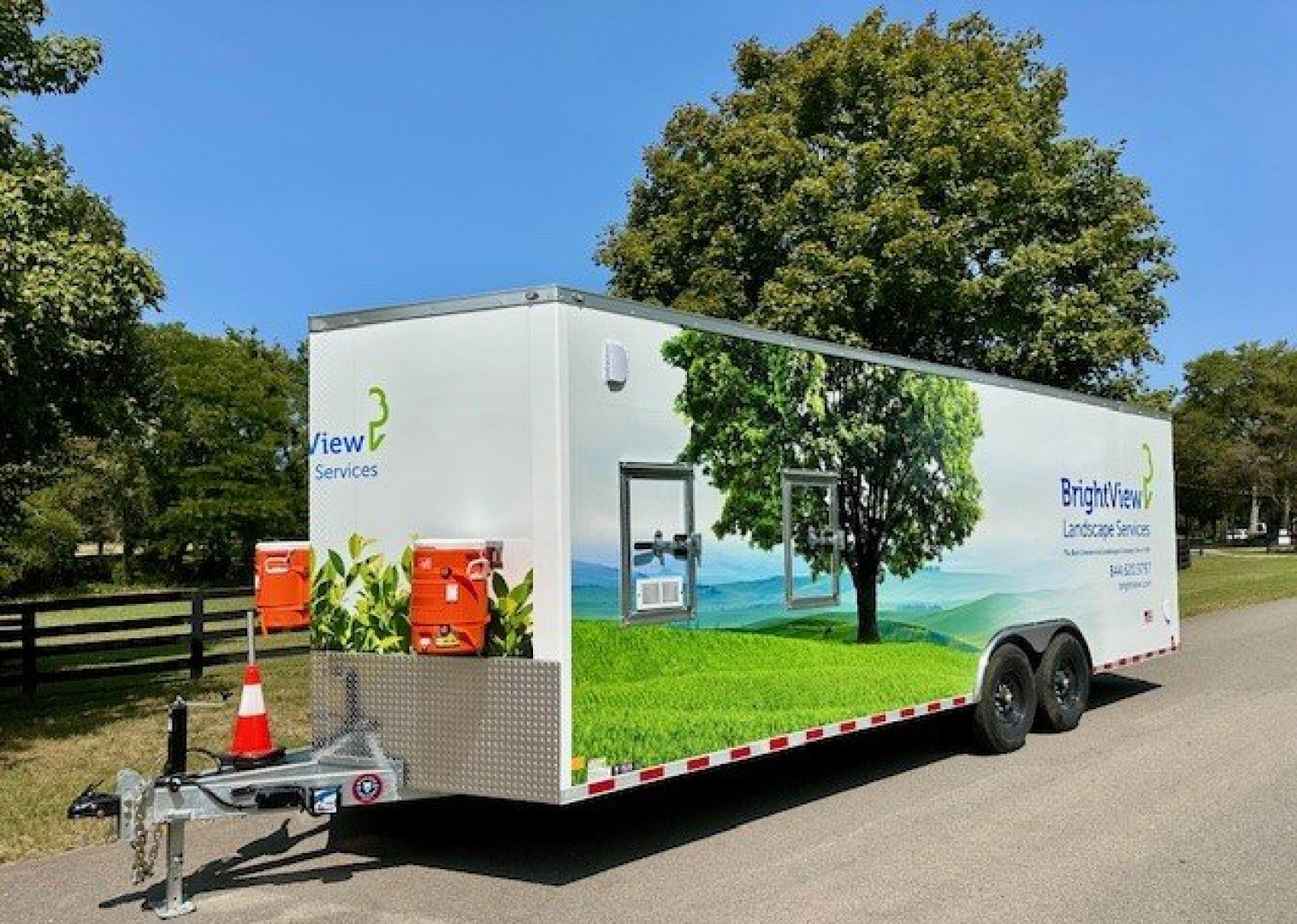 New 2025 Cell-Tech Landscape Trailer