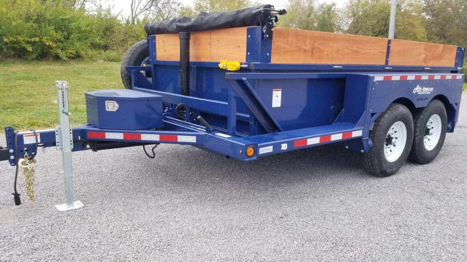 New Air-Tow 3D-12 Drop-Deck Dump Trailer