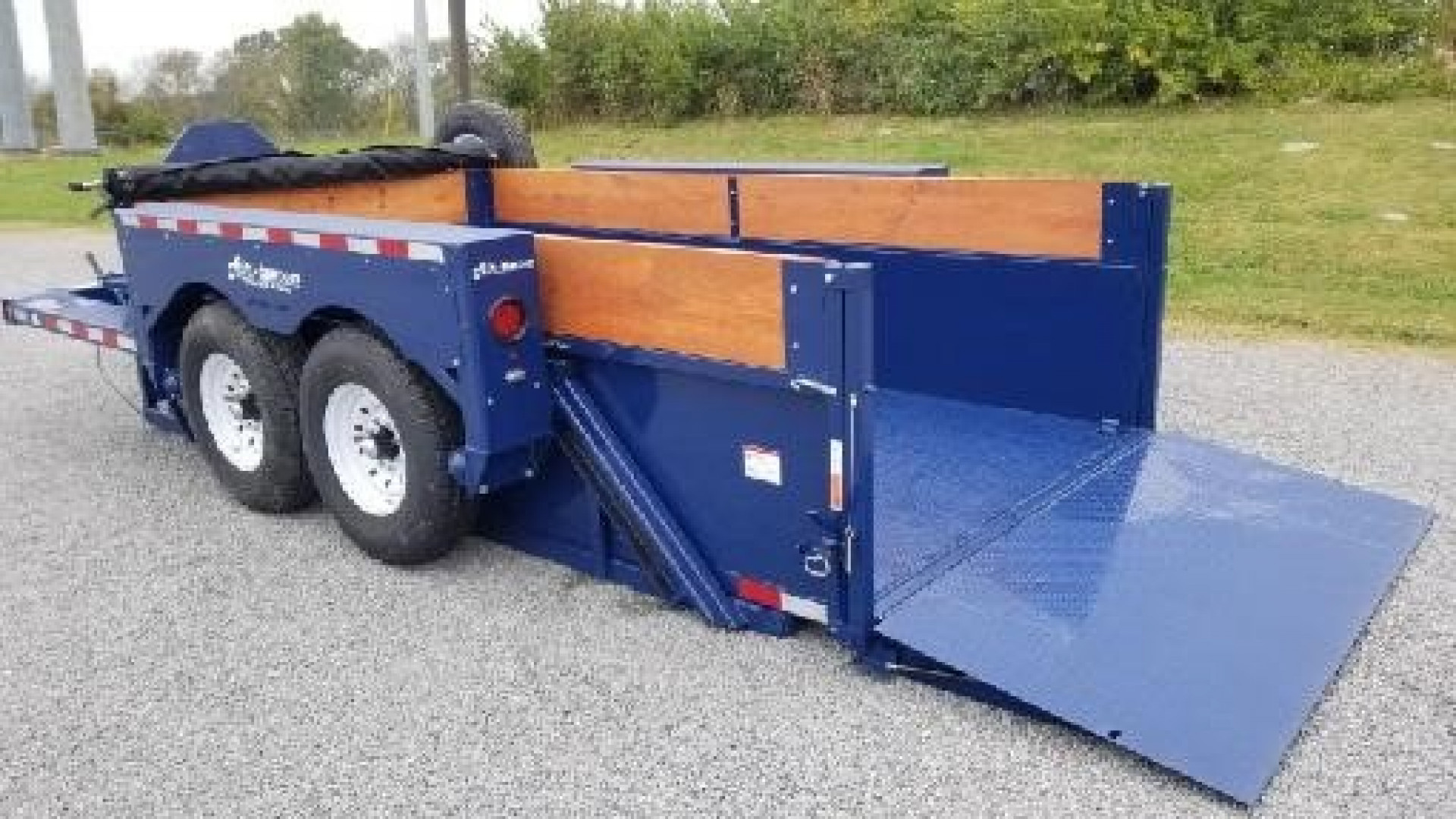 New Air-Tow 3D-12 Drop-Deck Dump Trailer