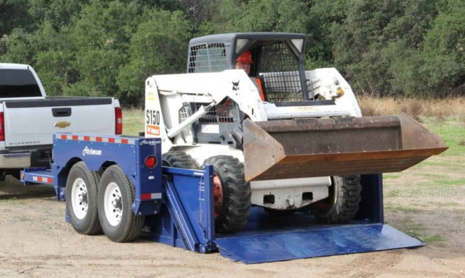 New Air-Tow 3D-12 Drop-Deck Dump Trailer