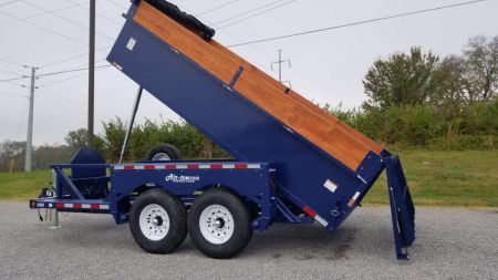 New Air-Tow 3D-12 Drop-Deck Dump Trailer