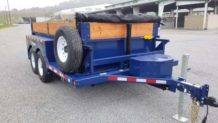 New Air-Tow 3D-12 Drop-Deck Dump Trailer