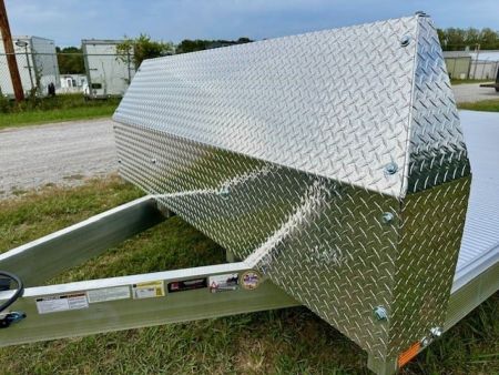 New Sport Haven 7x18 Aluminum Deluxe Car Trailer
