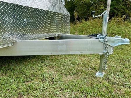 New Sport Haven 7x18 Aluminum Deluxe Car Trailer