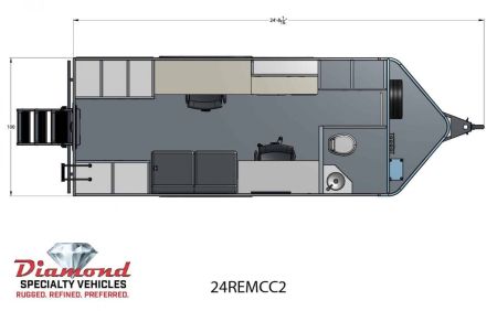 New 2023 ETC Mobile Command Center Office Trailer