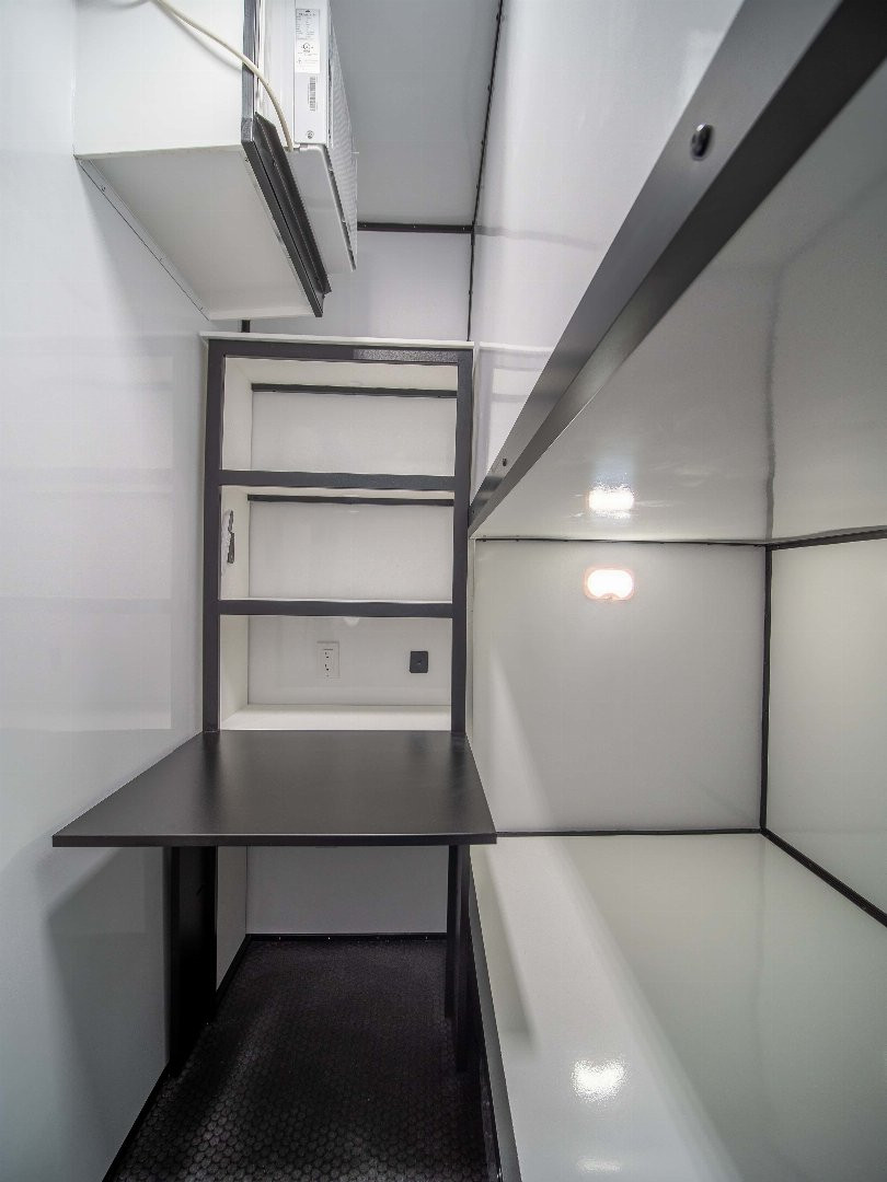 New 2024 ETC 8 Private Rooms with Full Bathroom Bunkhouse Sleeper Trailer