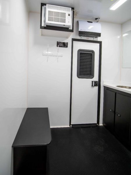New 2024 ETC 8 Private Rooms with Full Bathroom Bunkhouse Sleeper Trailer