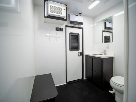 New 2024 ETC 8 Private Rooms with Full Bathroom Bunkhouse Sleeper Trailer