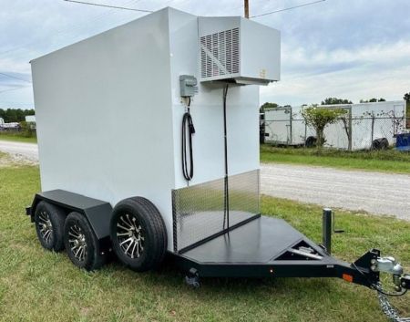 New Leer 5x10 Refrigerator Freezer Trailer