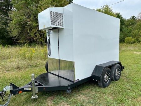 New Leer 5x10 Refrigerator Freezer Trailer