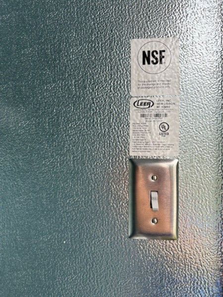 New Leer 5x10 Refrigerator Freezer Trailer