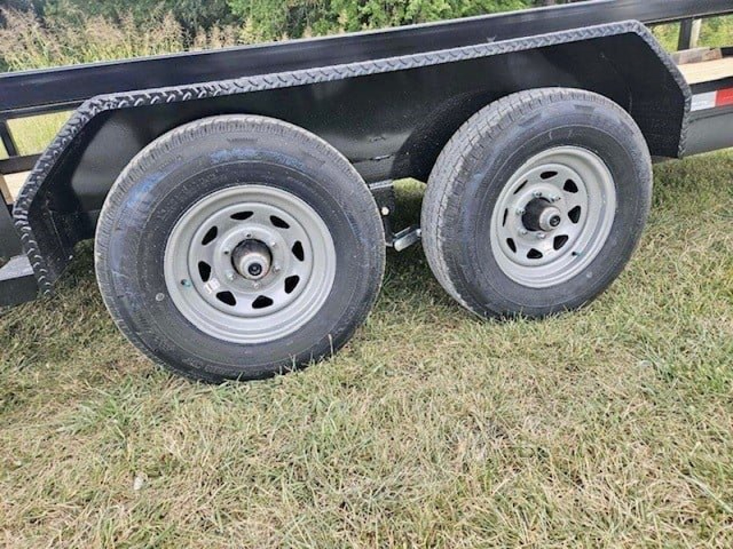 New 2024 Sure-Trac 7x18 Tube Top Utility Trailer 10K