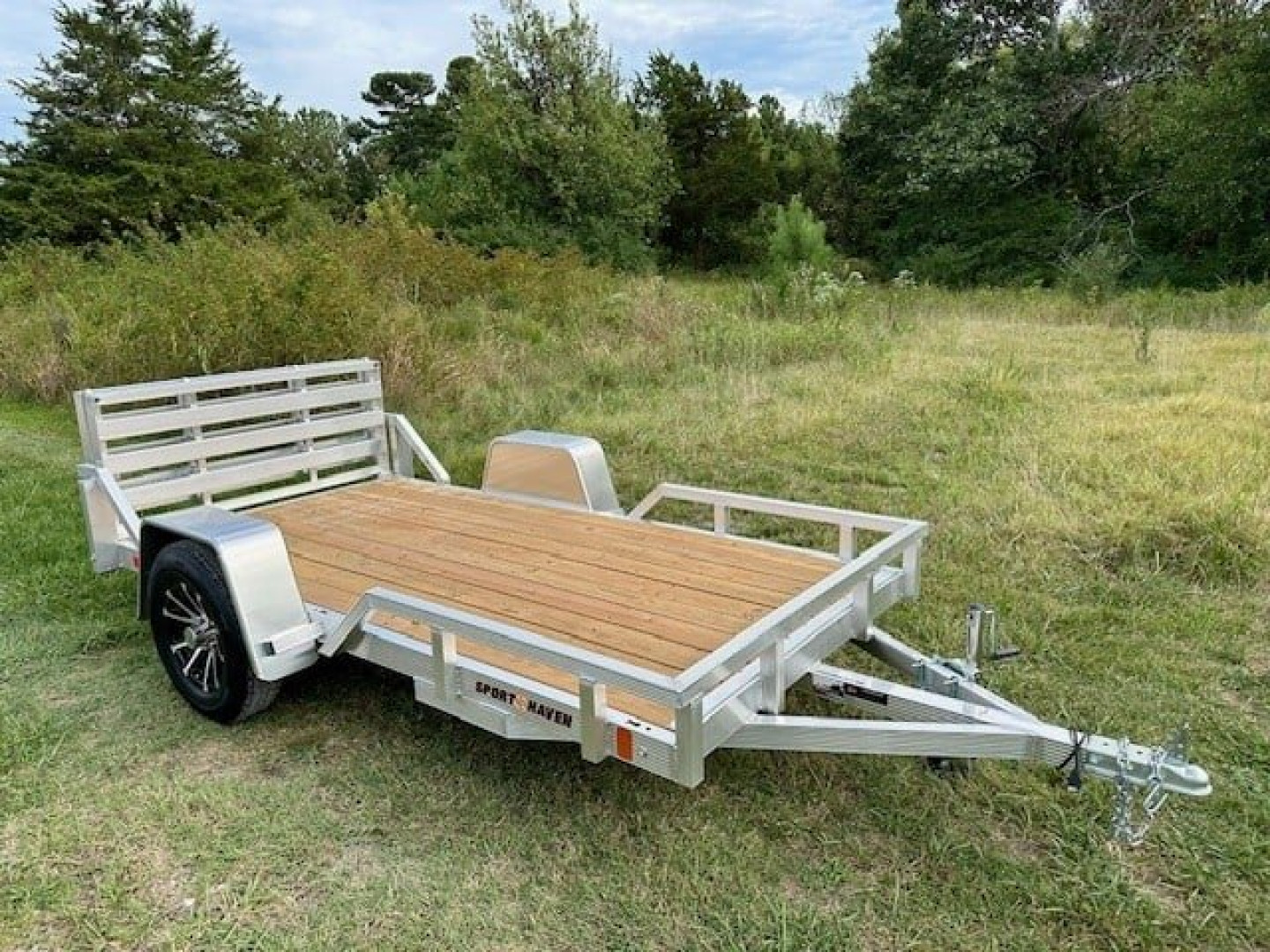 New Sport Haven 5x10 Aluminum Utility Trailer