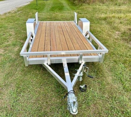 New Sport Haven 5x10 Aluminum Utility Trailer