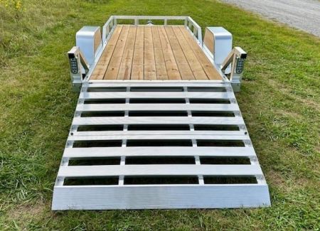 New Sport Haven 5x10 Aluminum Utility Trailer