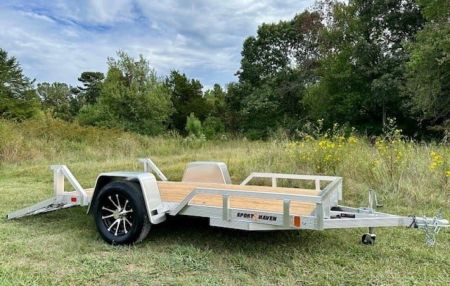 New Sport Haven 5x10 Aluminum Utility Trailer