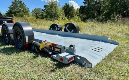 New 2025 ANTS 14/20X Drop Deck Equipment Trailer