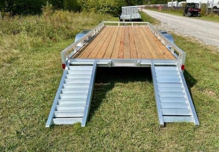 New Sport Haven 7x18 HD Aluminum Utility Trailer