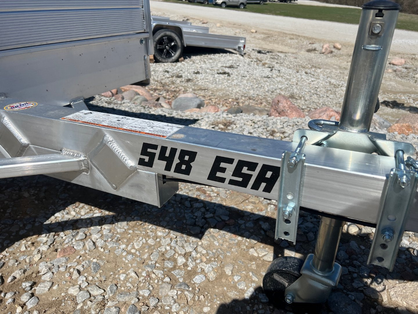 New 2026 Aluma 548ESA-S-TG Utility Trailer