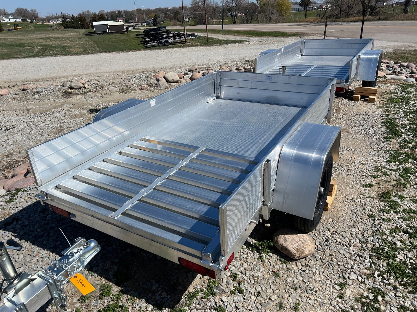 New 2026 Aluma 548ESA-S-TG Utility Trailer
